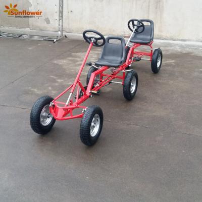 China ABS+ Quality Metal Steel Family Use 1 2 Seat Cheap Kids Pedal Cars for sale