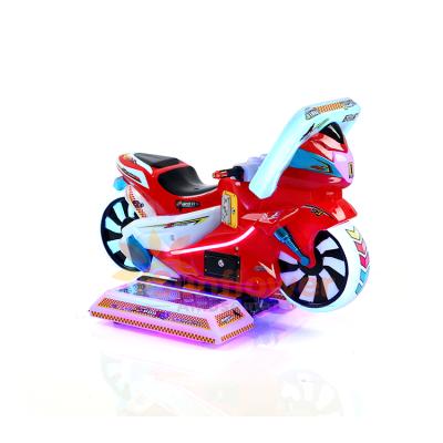 China PP+ABS Sunflower amusement motorcycle coin operated kiddie ride, arcade kid rides game machine for sale