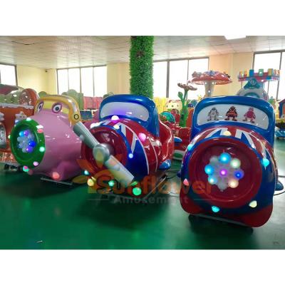 China Metal+Fiberglass Sunflower Commercial Famous Amusement Airplane Coin Operated Child Rides for sale