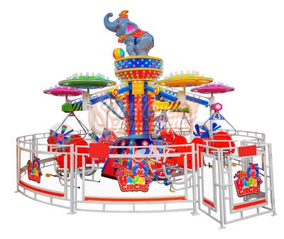 China Other Hot Happy Sale Circus Outdoor Public Playground Equipment Rotary Car Amusement Ride for sale