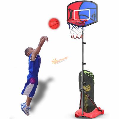 China Iron pipe painting factory wholesale basketball moving set indoor basketball hoop stand for sale