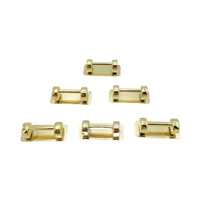 China Zinc Alloy Square Ring Adjustable Shoulder Strap Buckle Bag Accessories Screws Buckle Arch for sale