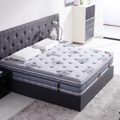 China Rolled Up Gray Home Furniture Best Quality Memory Foam Mattress Manufacturer for sale