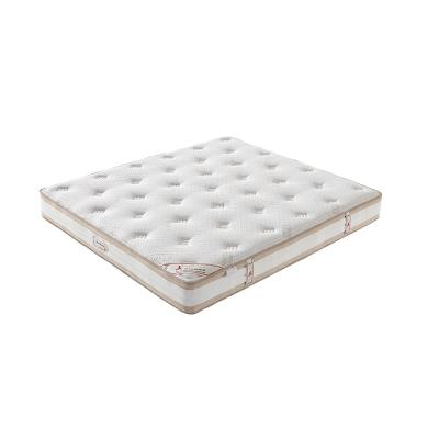 China Rolled Up Bedroom Compress Euro Packing Single King Size Foam Coil Pocket Spring Mattress for sale