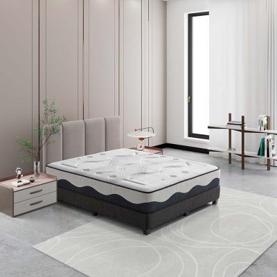 China Fabric King Size 7 Zone Pocket Coil Spring OEM Customized Hotel Mattress Foldable Gel Memory Foam Packing Purchase for sale