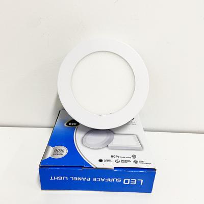 China Modern Led Luz LED Panel AC85-265V SMD2835 6W Lampara Panel Light China Manufacture Round Led Downlight for sale