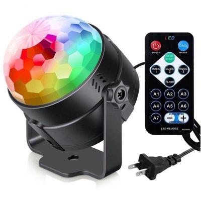 China STRING 7 Color DJ Strobe Led Disco Ball 3W Control Laser Projector RGB Stage Light Effect Light Music Christmas Party Dance Decor for sale