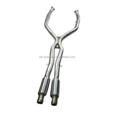 China Ss304 / Titanium Exhaust Midpipe For BMW E90 E92 M3 Xpipe Titanium Exhaust for sale