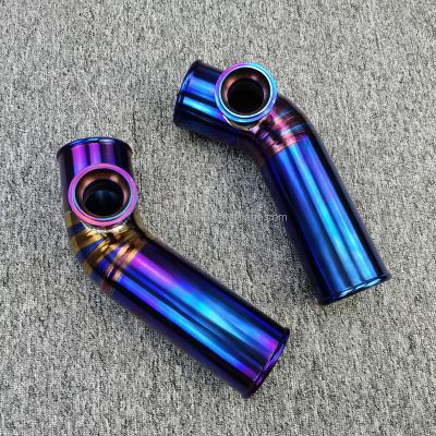 China Titanium Intercooler Top Pipes For Nissan GT-R R35 Exhaust Xpipe Front Pipe Muffler Pipe Titanium Catback Mid Donwpipe for sale