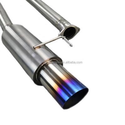 China Exhaust Titanium Titanium Catback For Nissan 350z Catback Muffler for sale