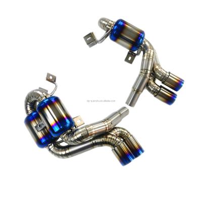 China Titanium or SS304 Exhaust For Porsche 911 997 Carrera Carrera S Carrera 4S 2005-2008 Titanium Exhaust for sale