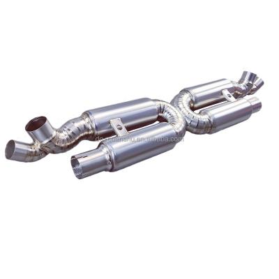 China Titanium Exhaust GR1 Muffler For Type 991.1 Type 991.2 Titanium Porsche 911 Turbo Catback Exhaust for sale