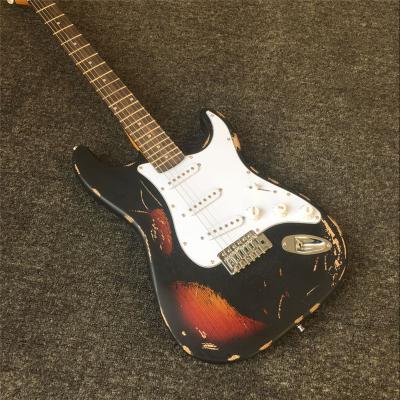 China Vintage heavy style good quality Eim relic electric guitar hand made custom OEM made in china string instruments instrument for sale