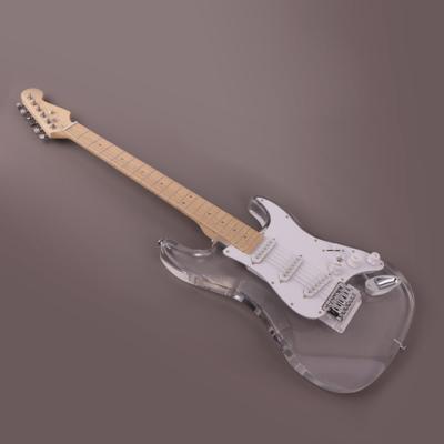 China Good quality LED gitar guitars St light electric guitar electric blue acrylic guitarra guiter guitarra for sale