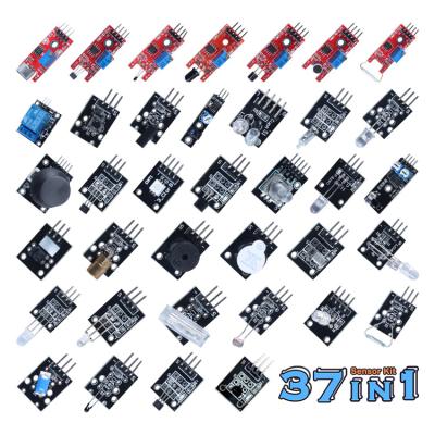 China 2022 STEM Science Education Project Factory DIY Electronics Starter Kit Sensors 37 in 1 Sensor Kit Module for sale