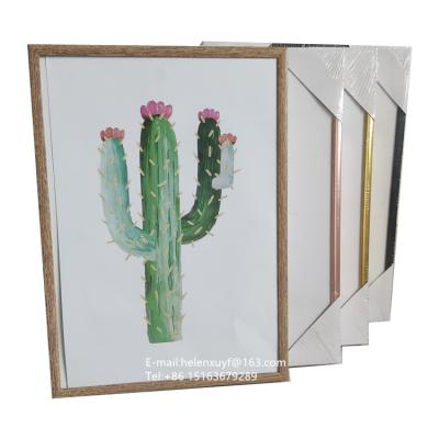 China Multi Color Aluminum Alloy Photo Frame A1 A2 A3 A4 A5 Modern Factory Made Metal Picture Frame For Certificate for sale