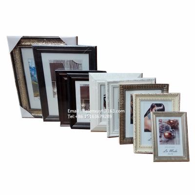 China Classic All Kind Of Cheap Plastic Wall Hanging And Standing Frame 10x15 13x18 18x24 20x30 30x40 Photo Designs for sale