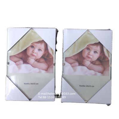 China Home Decor Home Office Display Or Clip Framed Photo Frame Glass Frame Clip Frameless Picture Frame for sale