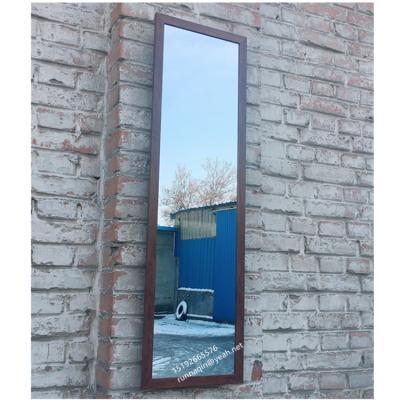 China CLASSIC Wholesale Cheap Wood Framed MDF Mirror 30x110 Wall Dressing Mirror With Espejos Decorative Mirror Frame for sale