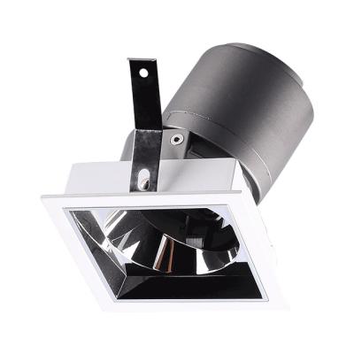 China Simple Design 10W 15W Aluminum Decorative Spotlights Modern Commercial/Modern Art Gallery Showcase Coffee Shop Spotlights for sale