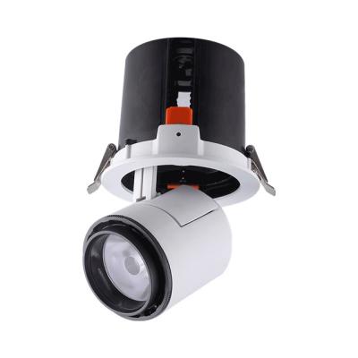 China Commercial / Modern COB 30W Indoor Light Downlight High Lumens Gimbal Down Light for sale