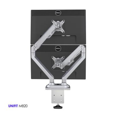 China Home Office Monitor Arms Hanging Dual LCD Monitor Arm Mount Computer Case Monitor Mount for sale