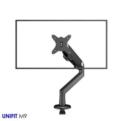 China Home Office Monitor Arm Mount Riser With Heavy Duty Aluminum Arm Monitor Holder for sale