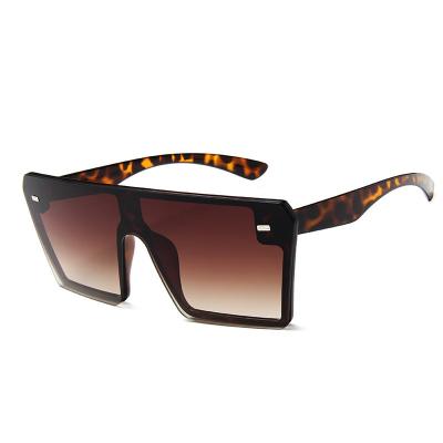 China Oversized Sunlight PC Sunglasses 2021 Retro Colorful Frame Personality Square Sun Glasses Women Wholesale for sale