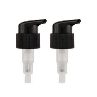 China Non Spill High Quality OEM ZA-019 ODM 24/410 Foam Lotion Pump Liquid Liquid Dispenser Black Plastic Lotion Pump for sale