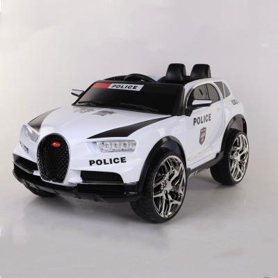 China Ride On Toy Kids Four Wheel Electric Car With Police Car Small Remote Control Ride On Cars For 12 Year Old Children for sale