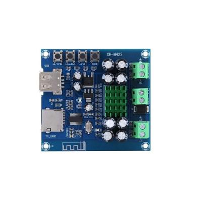 China TPA3116D2 Amplifier Board Bluet00th Amplifier Board Integrated U Disk TF Card Dual Game TPA3116 D2 Amplifier Board 50W L*W*H/73*66*16MM for sale