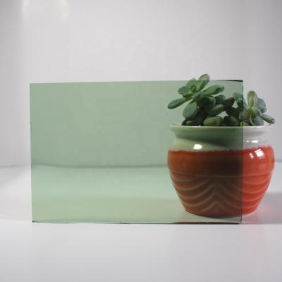 China Modern Competitive Price French Green Glass Color Tinted Float Glass for sale