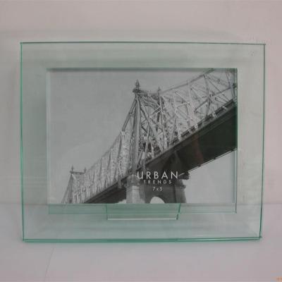 China Modern transparent sheet glass with polished edge of photo frame for sale