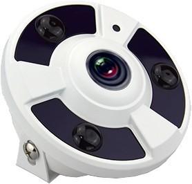 China IP van het de Veiligheidsnetwerk van kabeltelevisie van 2.0MP 1080P POE Camera Camera van 360 graad de Panoramische FishEye Te koop