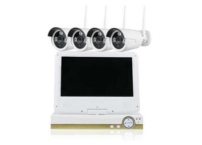 China H.264 WiFi IP Camera Kit 4 Channel Wireless Surveillance System With 4 Cameras for sale