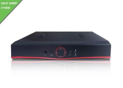 China Wired 16 Channel Hybrid DVR NVR Recorder , all In 1 AHD Video Recorder H.264 5 for sale