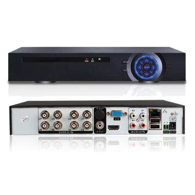 중국 1 * 4 SATA HDD 8 채널 잡종 Dvr의 안전 Cctv Dvr 기록병 H.264 NVR 판매용