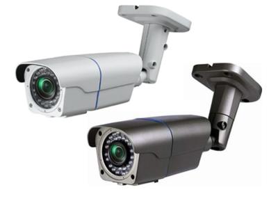 China Varifocal 2.8-12mm Lens Analog Bullet Camera , Analog Surveillance Camera ISO Approved for sale