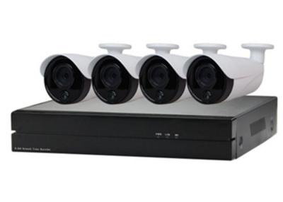 China High Resolution POE IP Camera NVR Kit 720P 4 Channel Nvr System H.264 Video Codec for sale