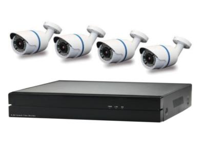 China Dome IP Camera NVR Kit 720P Poe Surveillance System Support Iphone View for sale