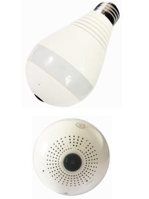 China 360 Degree 960P HD Indoor CCTV Fisheye Wifi Light Bulb Camera Remote Monitoring for sale