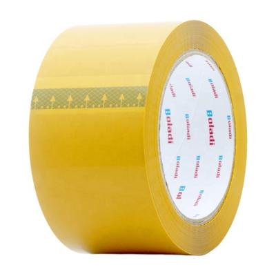 China China Waterproof Tape Manufacturer Wholesale Yellow BOPP Adhesive Tape Free Sample Box Packing Tape for sale