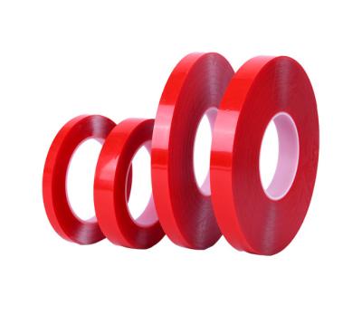 China Waterproof 24mm Strong Sticky Acrylic 10m Double Sided Adhesive Transparent Nano Tape for sale