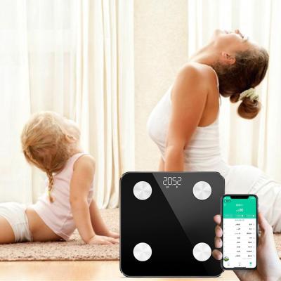 China USTON Bathroom Scales OEM Factory White Price Digital Scales Electronic For Living Room for sale