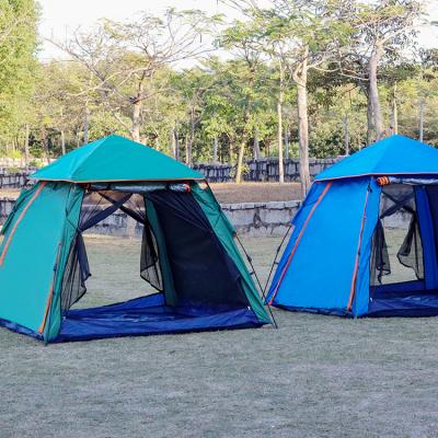 China Water Make Resistant Wavefun Double Beach Multi-person Single Tent Outdoor Rainproof Camping Tent Full Automatic for sale