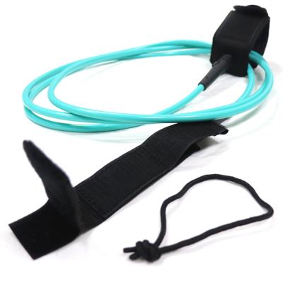 China Eco-Friendly Surfboard Paddle Canoe Kayak Wavefun Leash Rope Safety Surfing Leash for sale