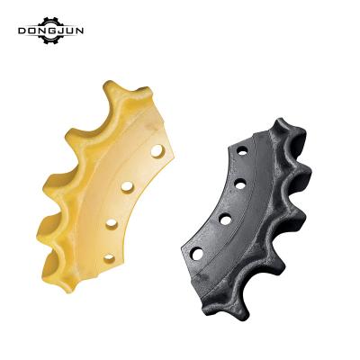 China Building Material Shops Excavator Spare Parts Bulldozer Sprocket Segment 195-27-33110 For Komatsu D375 Excavator Undercarriage Parts Components KM1285 for sale