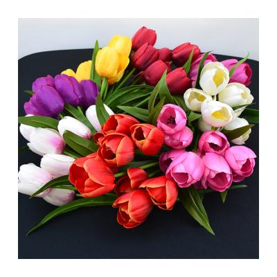 China Factory Sale High Quality Widely Used Tulip Flower Artificial Various Decoration for sale