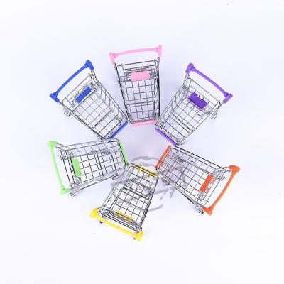 China Fashion Super Trolley at Mini Metal Supermarket Children Shopping as a Gift for sale