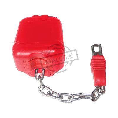 China Plastic Convenience Goods Store Trolley Coin Lock For Supermarket for sale